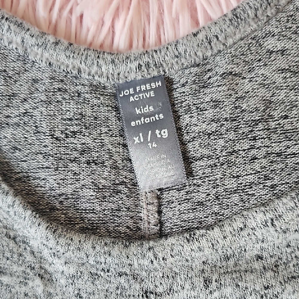 Joe Fresh Gray Sleeveless Knit Tank Top - Picture 2 of 6